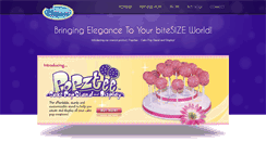 Desktop Screenshot of bitesizeelegance.com